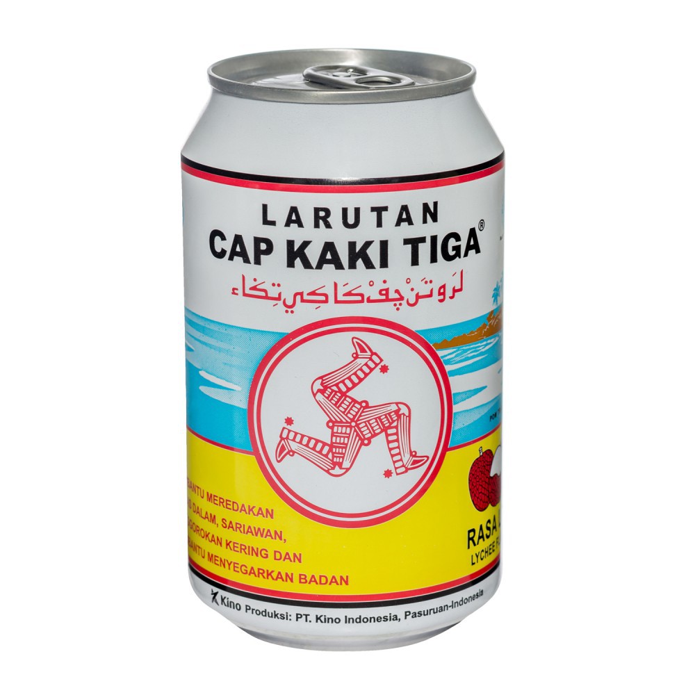 

Kino Larutan Cap Kaki Tiga Leci 320ml Can - Farmers Market