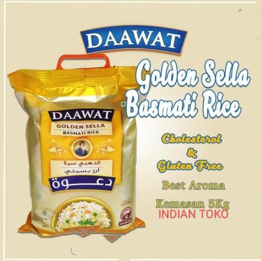 

Daawat Golden Sella Basmati Rice India 5 Kg Best Seller