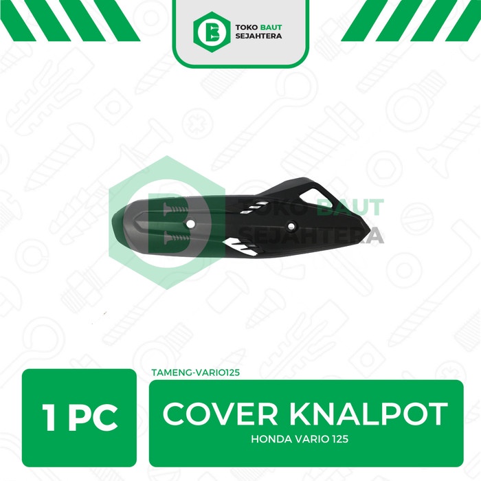 COVER KNALPOT VARIO 125 / TUTUP KNALPOT VARIO 125 / TAMENG KNALPOT VARIO