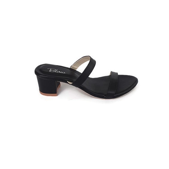 Blow Isabel Block Heels Wanita Tali BLNI 0024-Black
