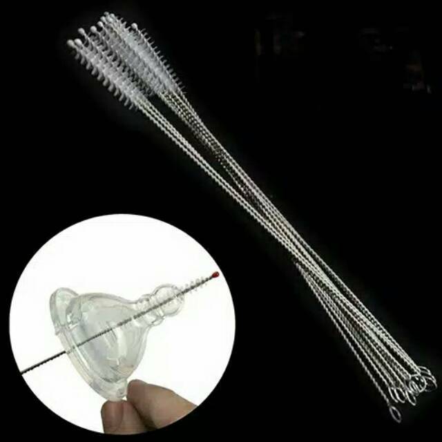 LZ.D22 Ready Surabaya. sikat sedotan 10cm s/d 24cm. Straw brush