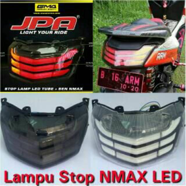 Lampu stop jPa nmax old black edition stoplamp nmax old