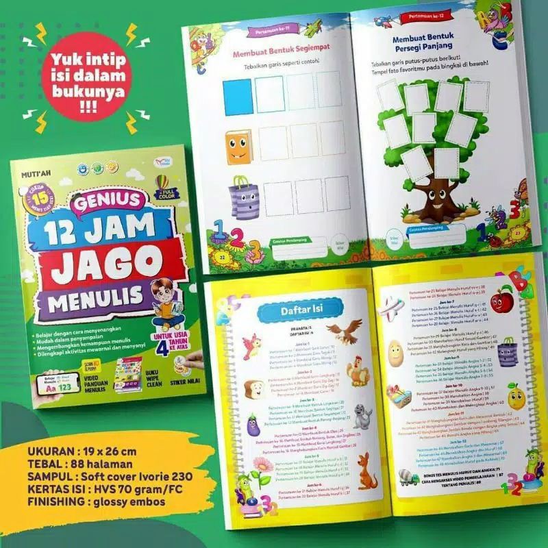 ziyad book paket genius calistung