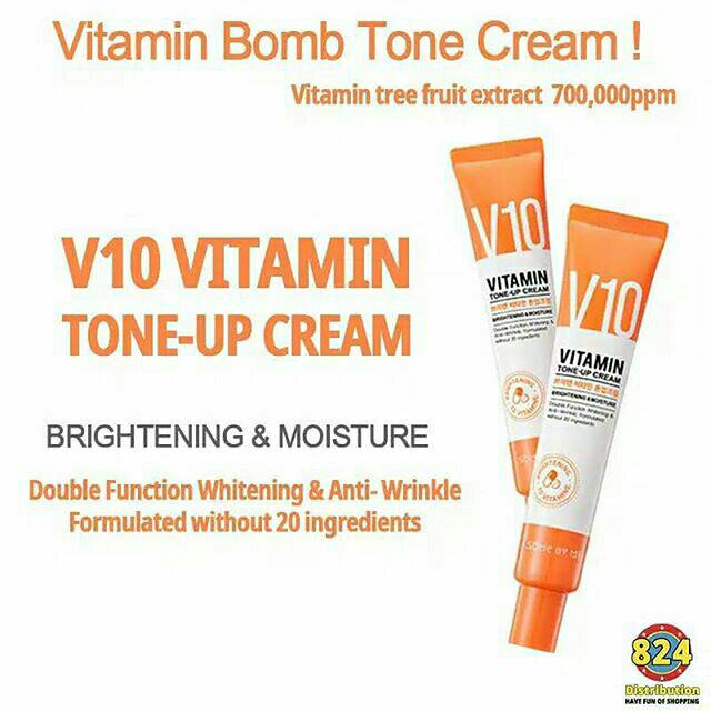 V10 TONE UP CREAM