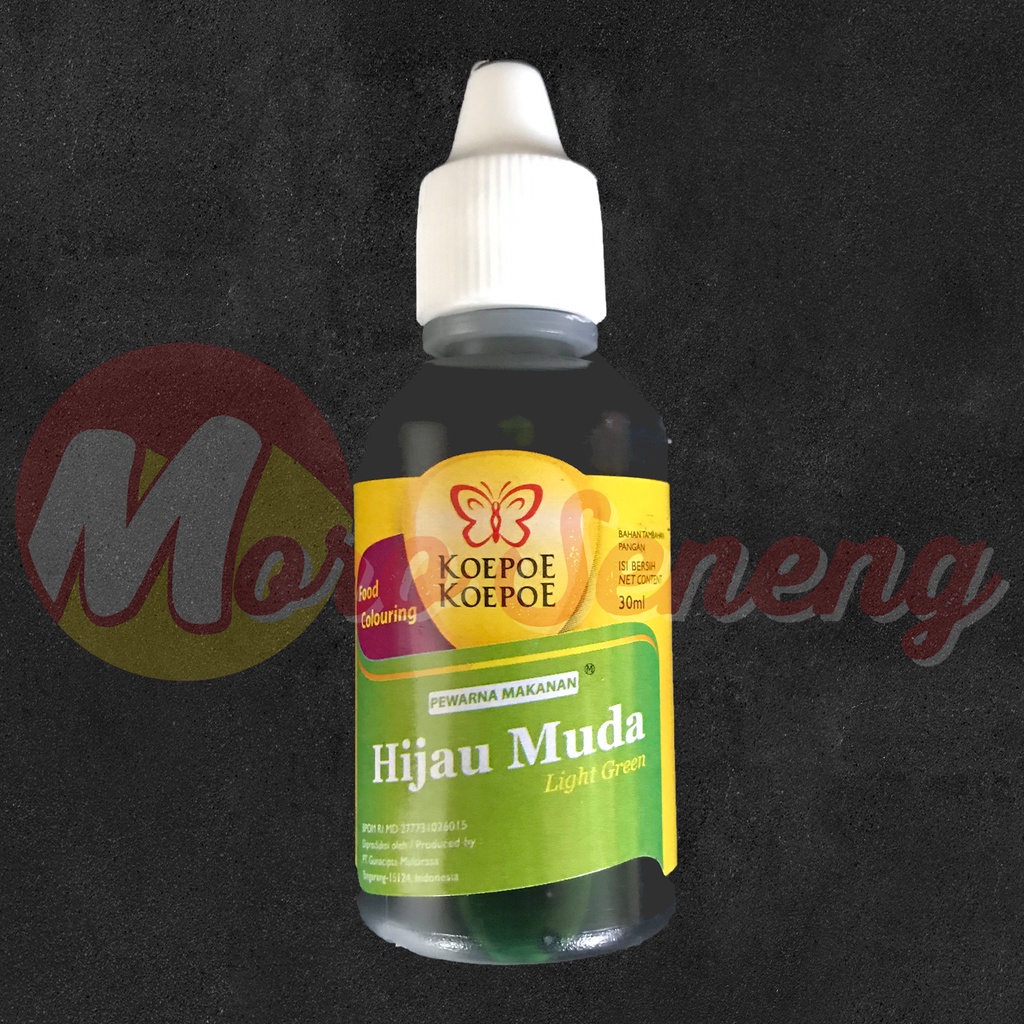 Pewarna Makanan Koepoe Koepoe Hijau Muda 30ml