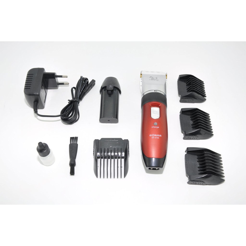 VOM Professional Pet Clipper Sonar SN-270A / Cukuran Hewan Charge - 0186