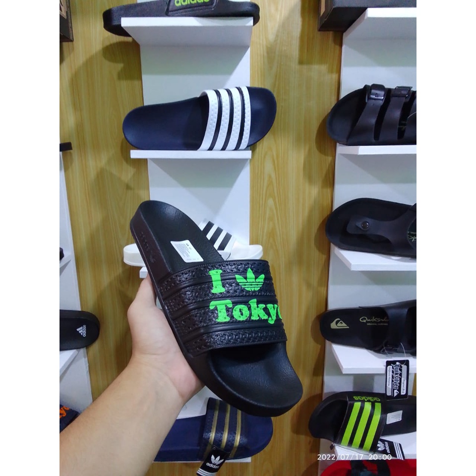 BEST SELLER SANDAL Slop Pria Unsex Adidas Tokyo Terbaru Premium Quality