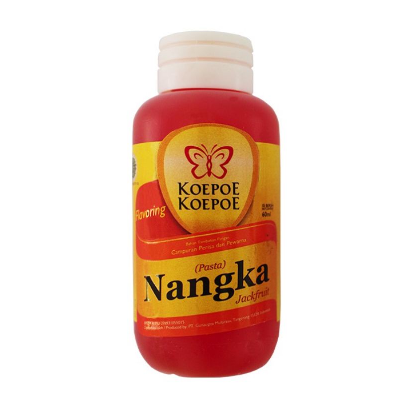

Perisa Pasta Nangka 60ml / Koepoe Koepoe Perisa Nangka Termurah