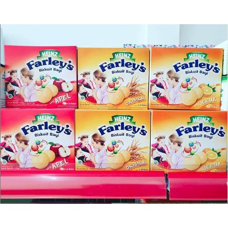 Heinz Farley Biskuit (Makanan Selingan Bayi) | Shopee ...