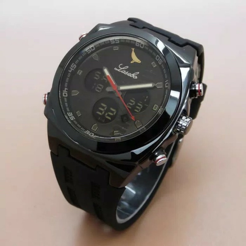 jam tangan pria original lasebo tipe 8035 anti air harga grosir