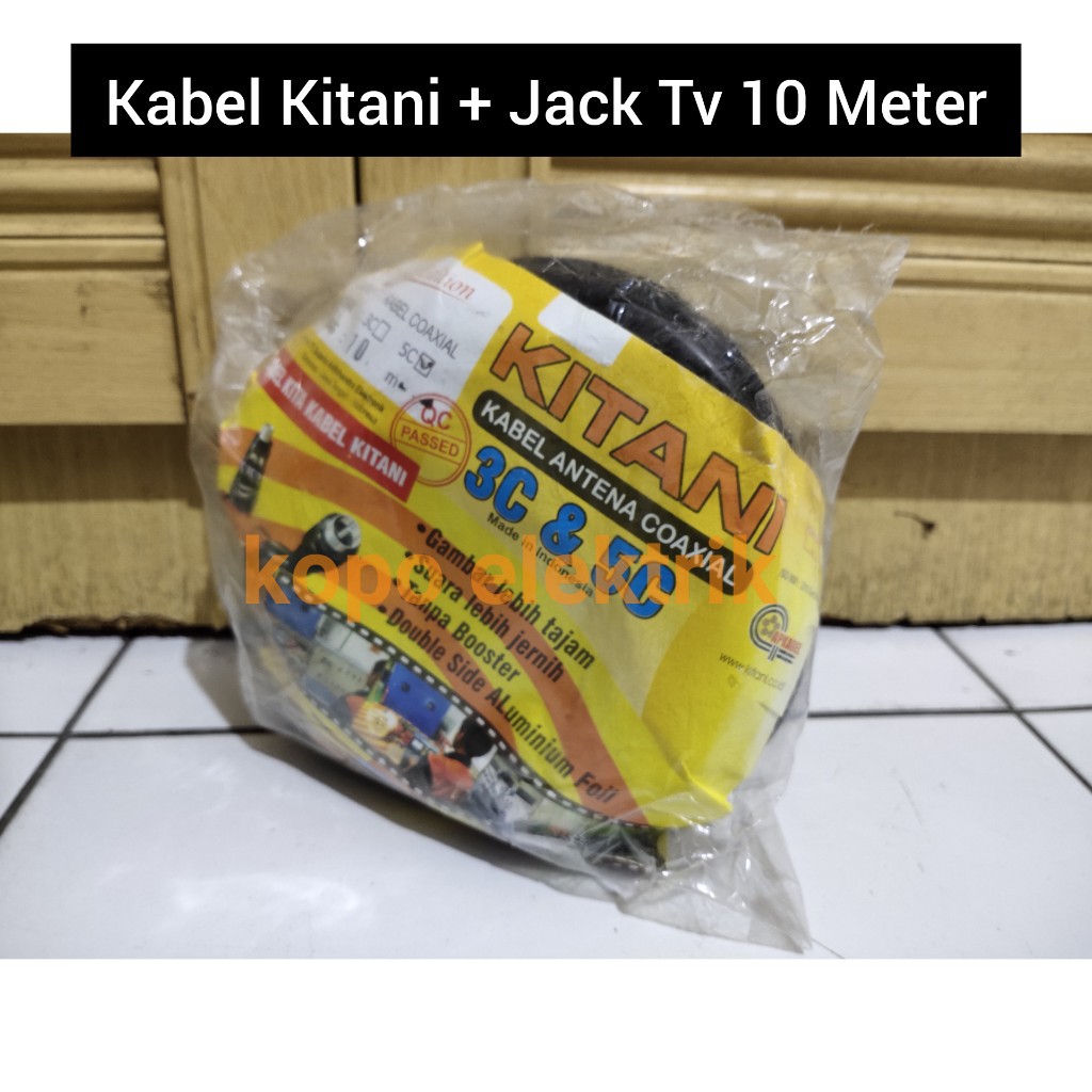 Kabel Antena TV Kitani 10m High Quality 10 Meter