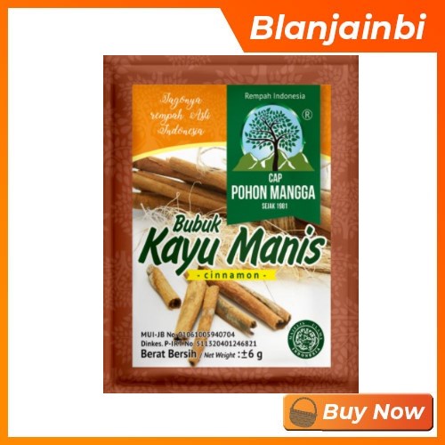 

Kayu Manis Bubuk cap Pohon Mangga