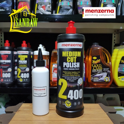 SIAP KIRIM Menzerna Medium Cut Mc 2400 Repack - 250Ml DISKON
