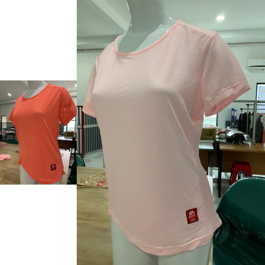 MASTERMAN GOPLAY ELEMENT LIGHT LADIES WANITA KAOS LARI GYM OLAHRAGA