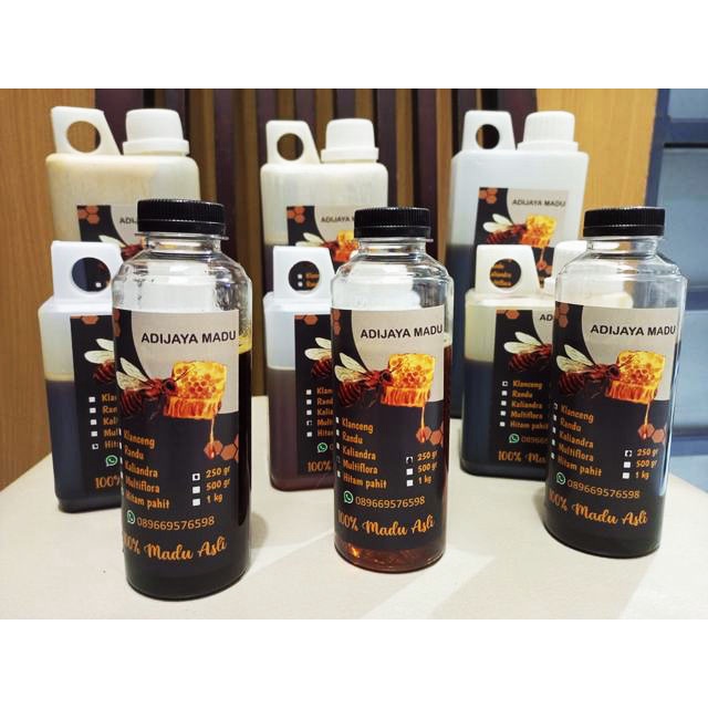 

Madu HITAM PAHIT - Ternak MurniTanpa Campuran