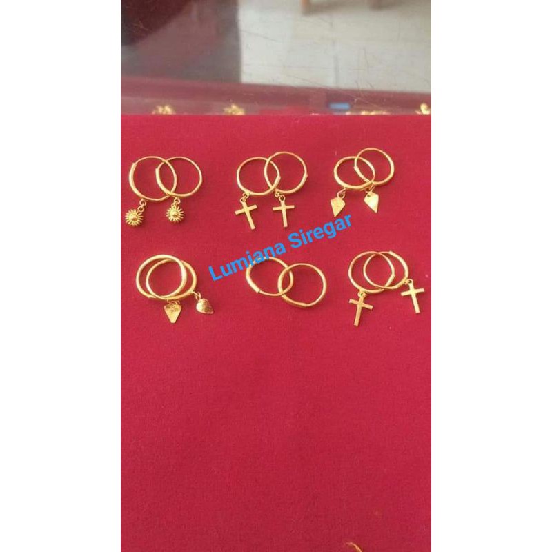 Kerabu Anak 3 gr Mas LM London 24k 99,9% Lumiana Siregar Emas Toba