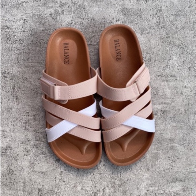 Sandal Jelly Tali Silang-Silang BLC 1301