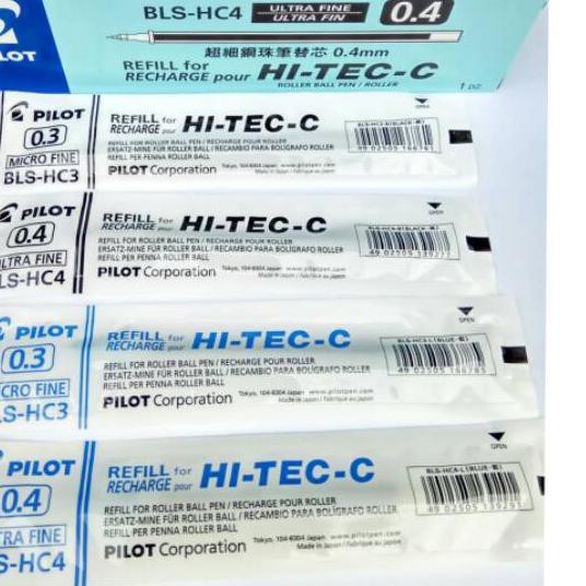 

Flash Sale!! (iio-770) Refill Pilot Hi-Tec 0,3 dan 0,4 / Isi Pulpen Pilot Hitec