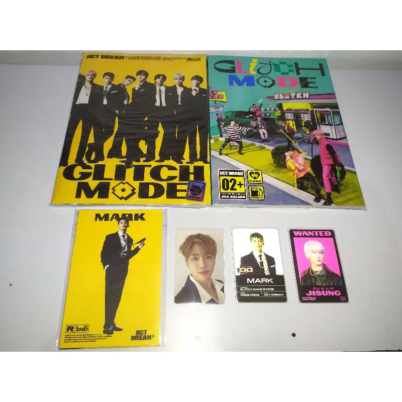 NCT Dream Glitch Mode Photocard Jaemin Mark Jisung
