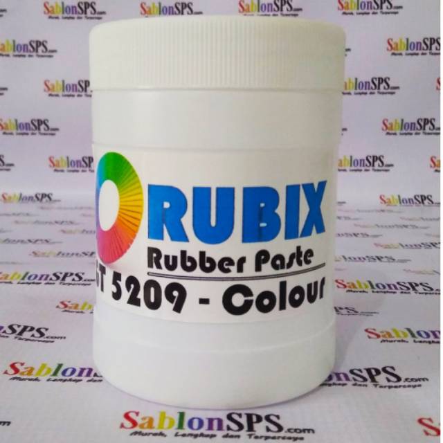 Tinta Sablon Rubber Glossy Rubix GT 5209 Colour 500gr