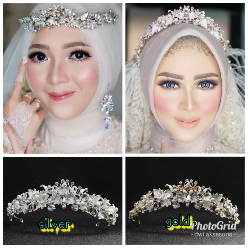 mahkota cristal crown tiara hijab