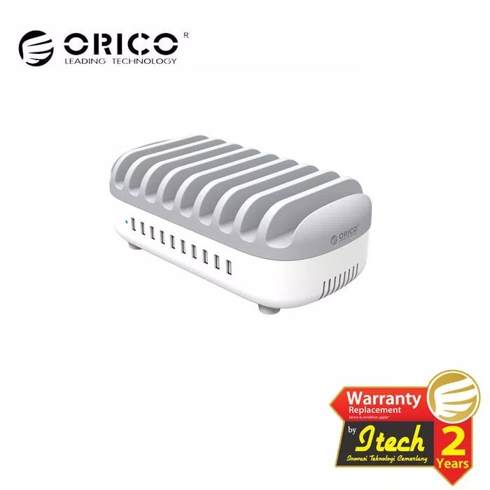 Charging Station with Stands Orico DUK-10P 120Watt 10 Ports USB