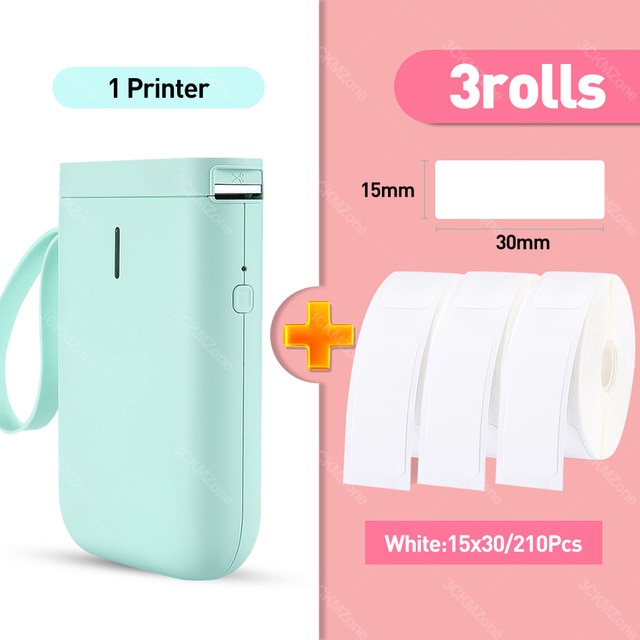 

Pocket Mini Wireles Portable Bt Thermal Label Home Use Office Fast Printing Printer