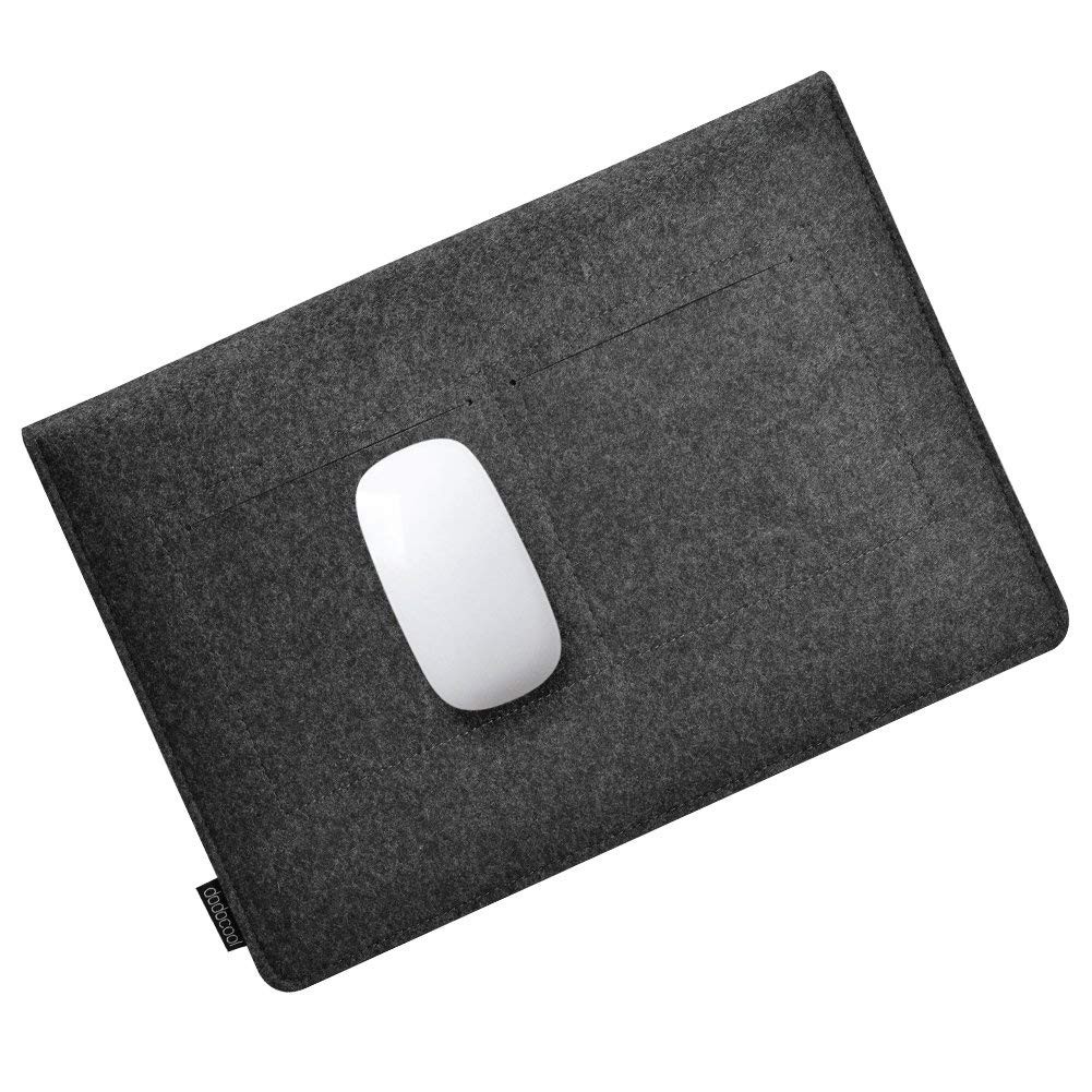 Rhodey Sleeve Case Laptop Macbook 15 Inch with Pouch Dark