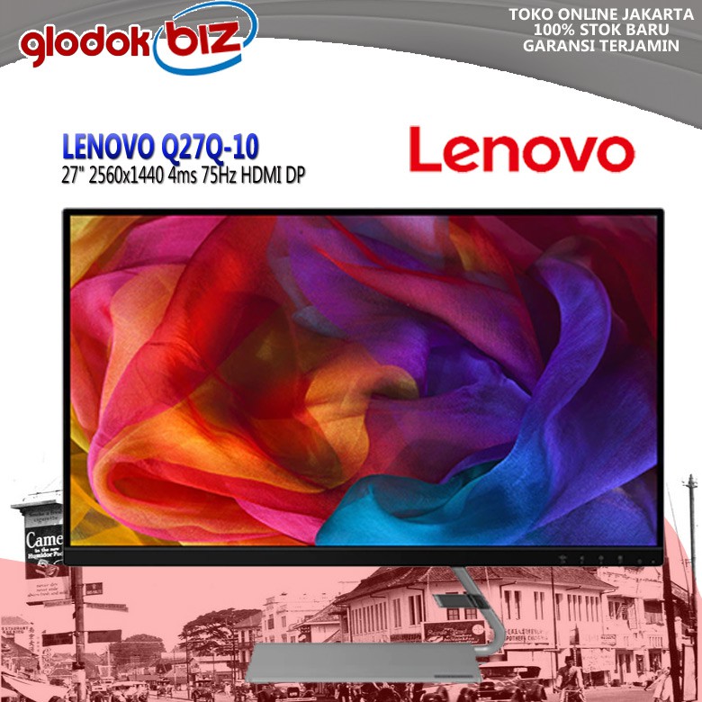 LED LENOVO 27" Q27Q Q27Q-10 2560x1440 4ms 75Hz HDMI DP