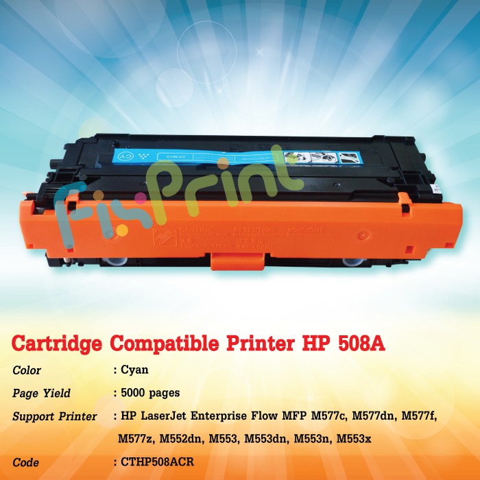 Toner Compatible Cartridge CF361 CF361A Cyan For Color Printer Laserjet HP M552dn M553dn M553n M553x
