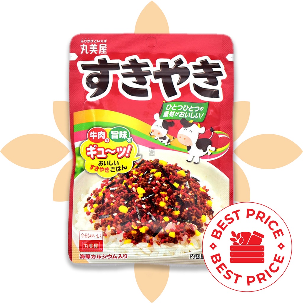 MARUMIYA - RICE TOPPING SUKIYAKI (SAPI WIJEN TELUR) - 40 GR (ABON TABUR)