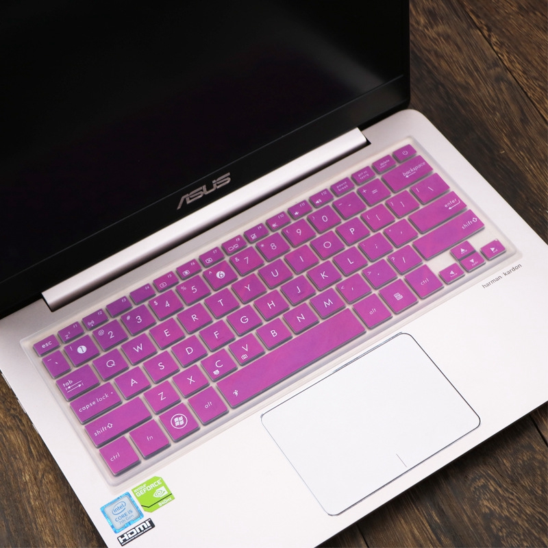 Casing Silikon Pelindung Keyboard Untuk Asus Zenbook U4100Uq/Ux/Rx410/Uqk A8250 14 Inch