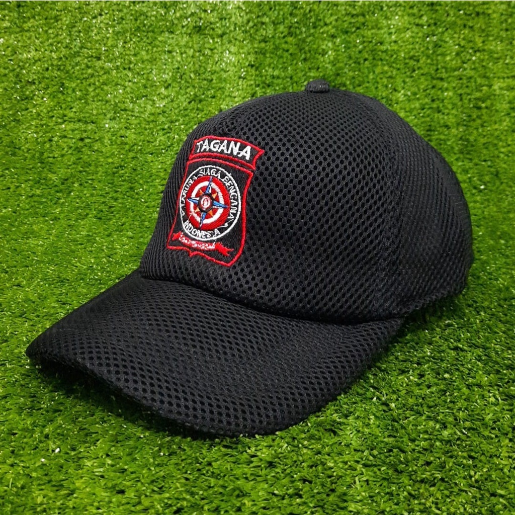 Topi BaseBall / Tactical Biru Tagana Doble Mesh