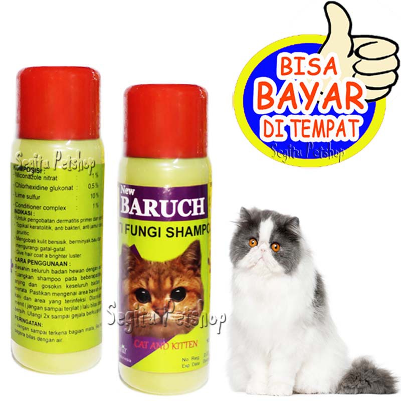 SAMPO JAMUR KORENG KUCING ANTI SHAMPO SCABIES BARUCH