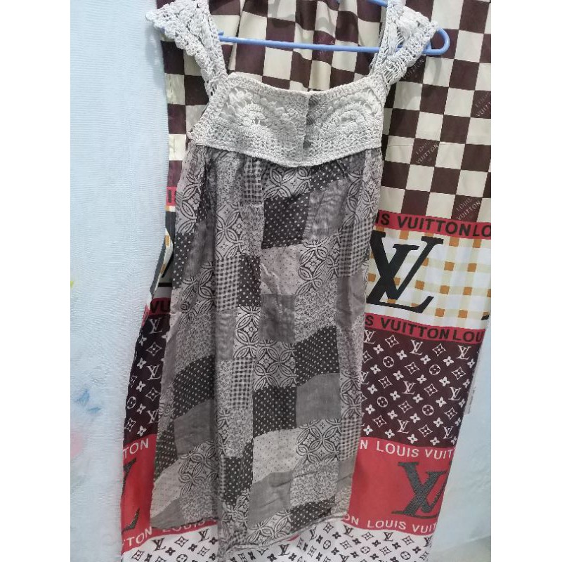 minidress renda katun (preloved)