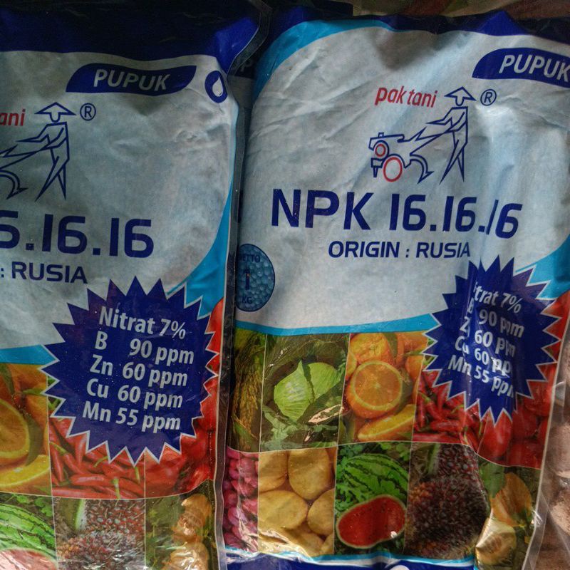 pupuk npk pak tani 16.16.16
