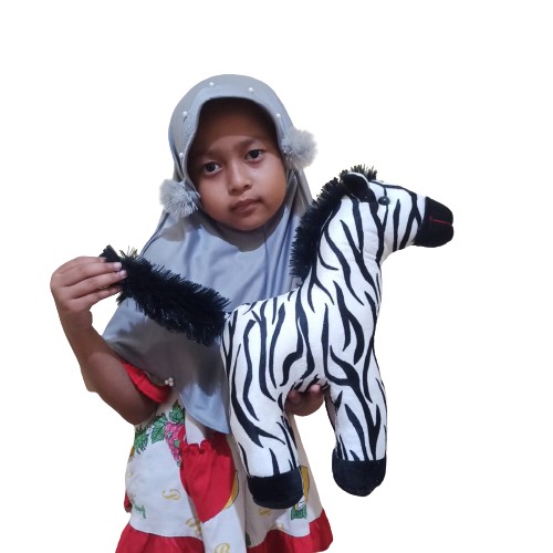 boneka kuda ZEBRA M murah