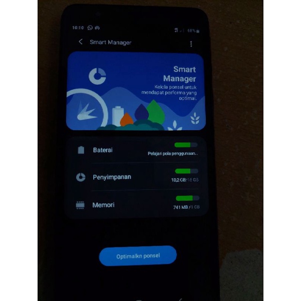 Handphone Samsung Galaxy A01 Core 16/1 Like New Bekas Murah