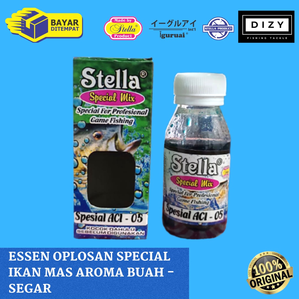 Essen Oplosan Special Ikan Mas Aroma Buah Segar Mix Aci 05 Stella Product