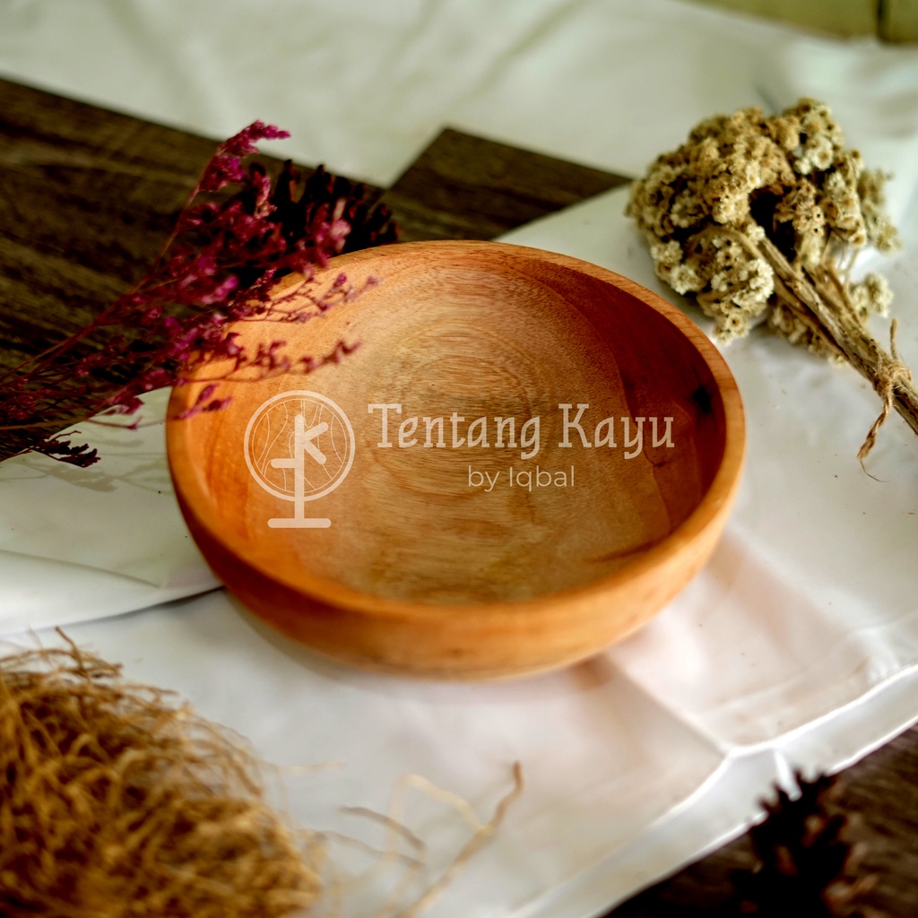Mangkok Kayu Mangkuk Kayu Besar Mangkok Kayu Mie Wooden Bowl