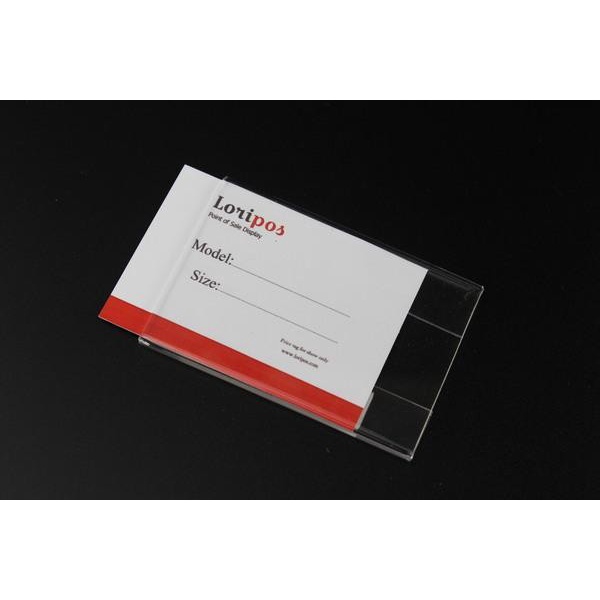 Acrylic Price Tag - Label Name Nama Akrilik 4cm x 5cm