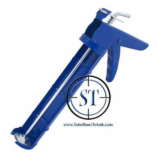 Caulking Gun Tembakan Alat Tembak Lem SIlikon Besi Tulang Dudukan  / Penekan / Pompa Lem Silicone  Sealant Glue