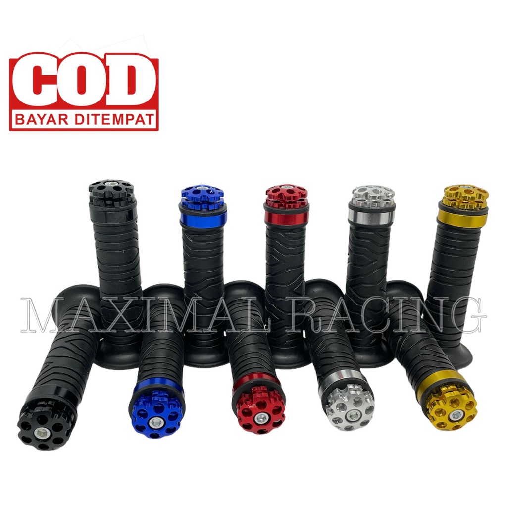 handgrip handfat variasi motor handgrip ring plus jalu stang untuk semua jenis motor vixion tiger pcx aerox vario nmax mio scoopy