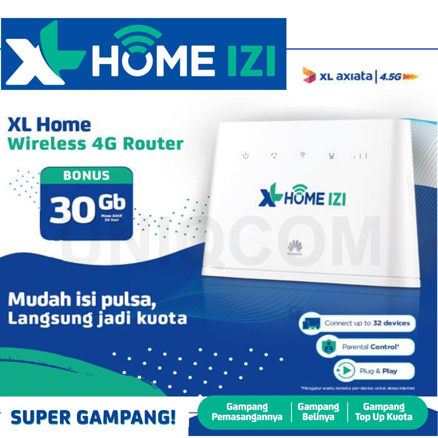 Xl Home Izi Huawei B311 Free Xl Izi 30gb Unlocked Garansi Resmi Indonesia