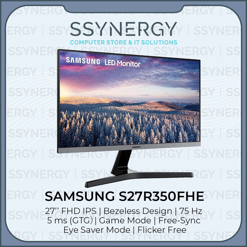 SAMSUNG 27" LS27R350 S27R350 - LED MONITOR SAMSUNG