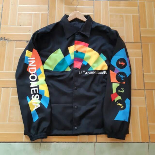 Jaket Asian Games model presiden Jokowi