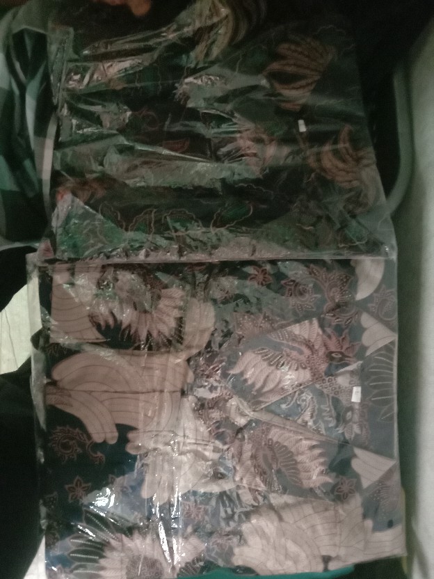 New Arrival Distro Batik Pria Bordir Sogan Hrb026 Batikaf Notoarto Batik Ipnu-ippnu Hem Pria  Bw 248