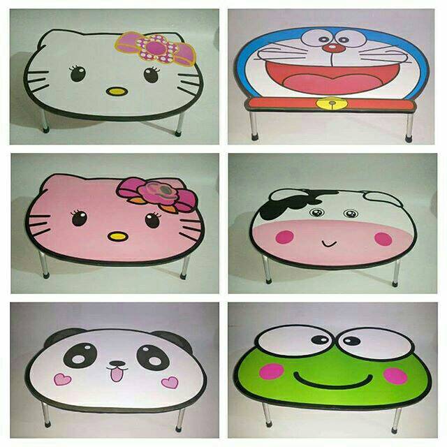 Meja belajar anak /meja belajar lipat / meja belajar lipat karakter /meja belajar anak tk