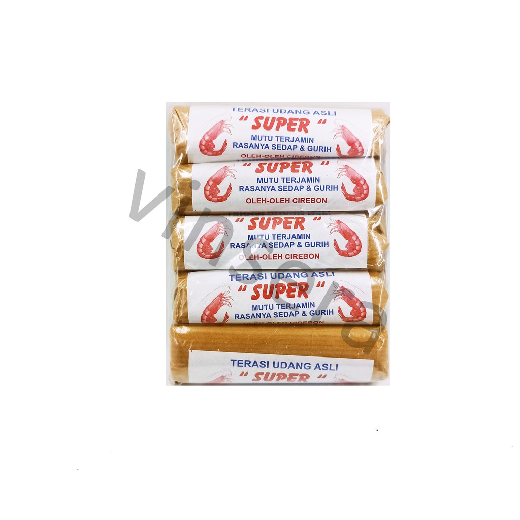 

Terasi Udang Khas Cirebon cap Super isi 5