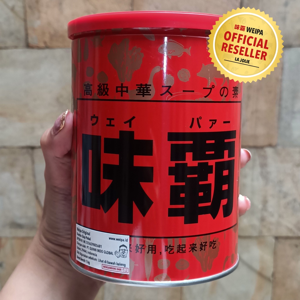 

Weipa BPOM RI Kaldu/Seasoning Original. 1kg. Impor Jepang. Non halal.